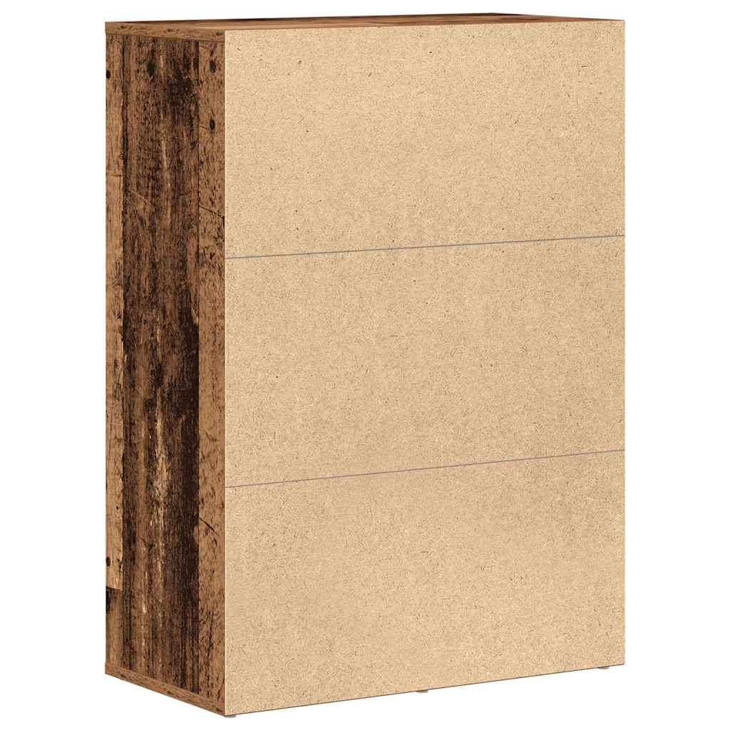 vidaXL Πλαϊνό γραφείο Παλιό ξύλο 60 x 31 x 84 εκ. Επεξεργασμένο ξύλο