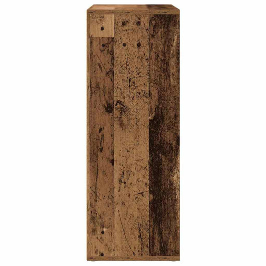 vidaXL Πλαϊνό γραφείο Παλιό ξύλο 60 x 31 x 84 εκ. Επεξεργασμένο ξύλο