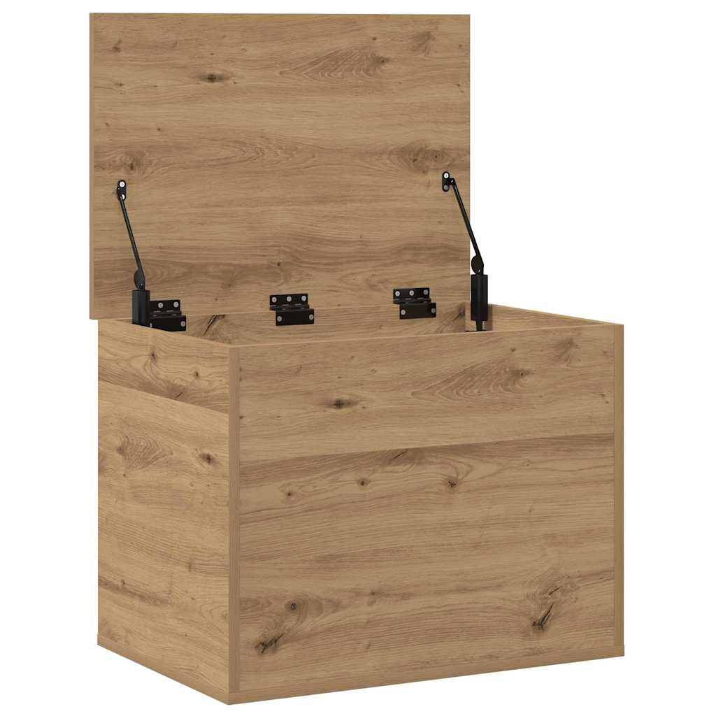vidaXL Κουτί αποθήκευσης με αποθήκευση artisan δρυς 60 x 42 x 46 cm