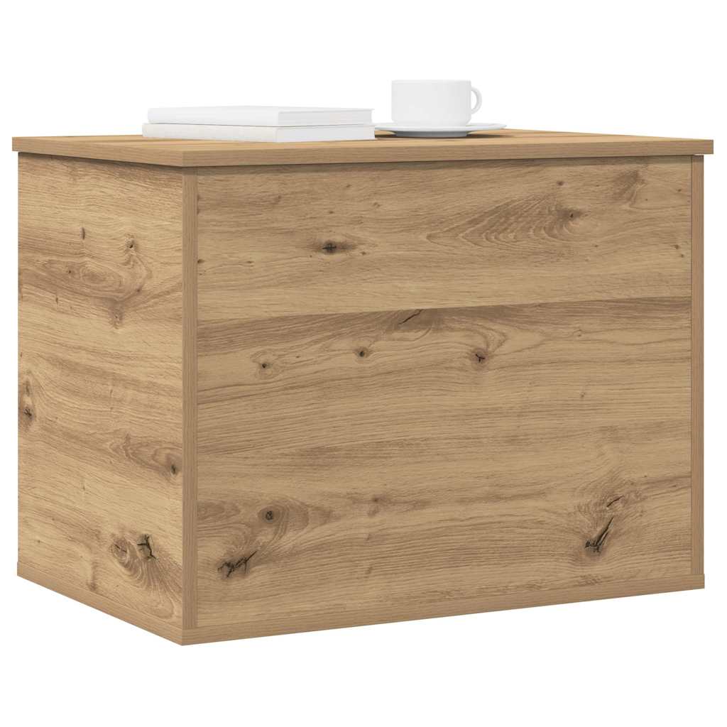 vidaXL Κουτί αποθήκευσης με αποθήκευση artisan δρυς 60 x 42 x 46 cm