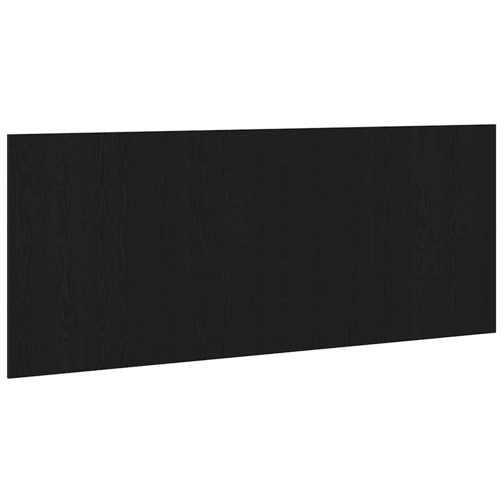 vidaXL Κεφαλάρι Μαύρη δρυς 200 x 1,5 x 80 εκ. Επεξεργασμένο ξύλο
