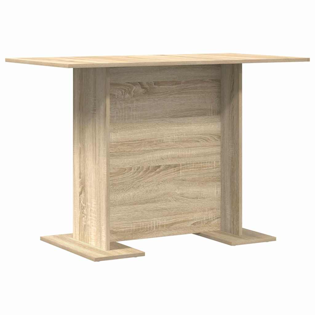 vidaXL Τραπεζαρία Δρύς Sonoma 110 x 60 x 75 cm Επεξεργασμένο ξύλο
