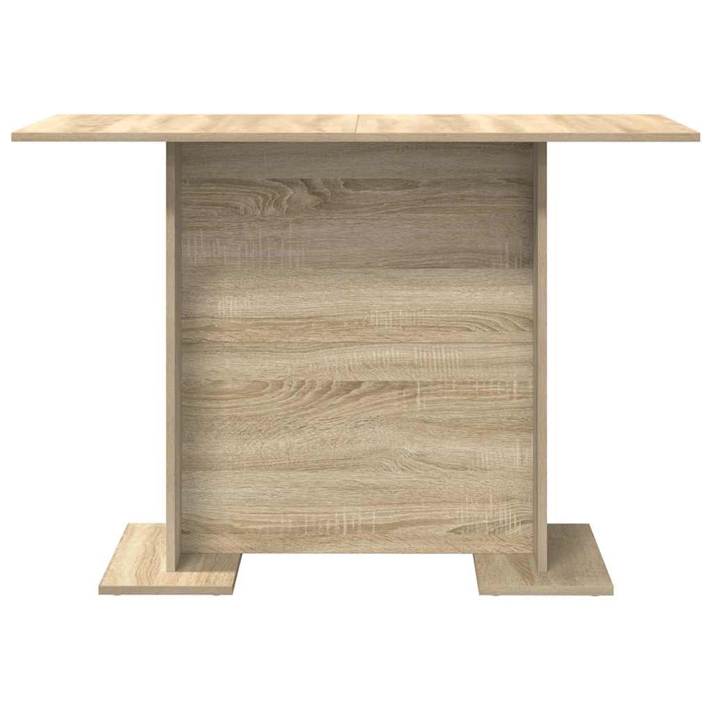 vidaXL Τραπεζαρία Δρύς Sonoma 110 x 60 x 75 cm Επεξεργασμένο ξύλο