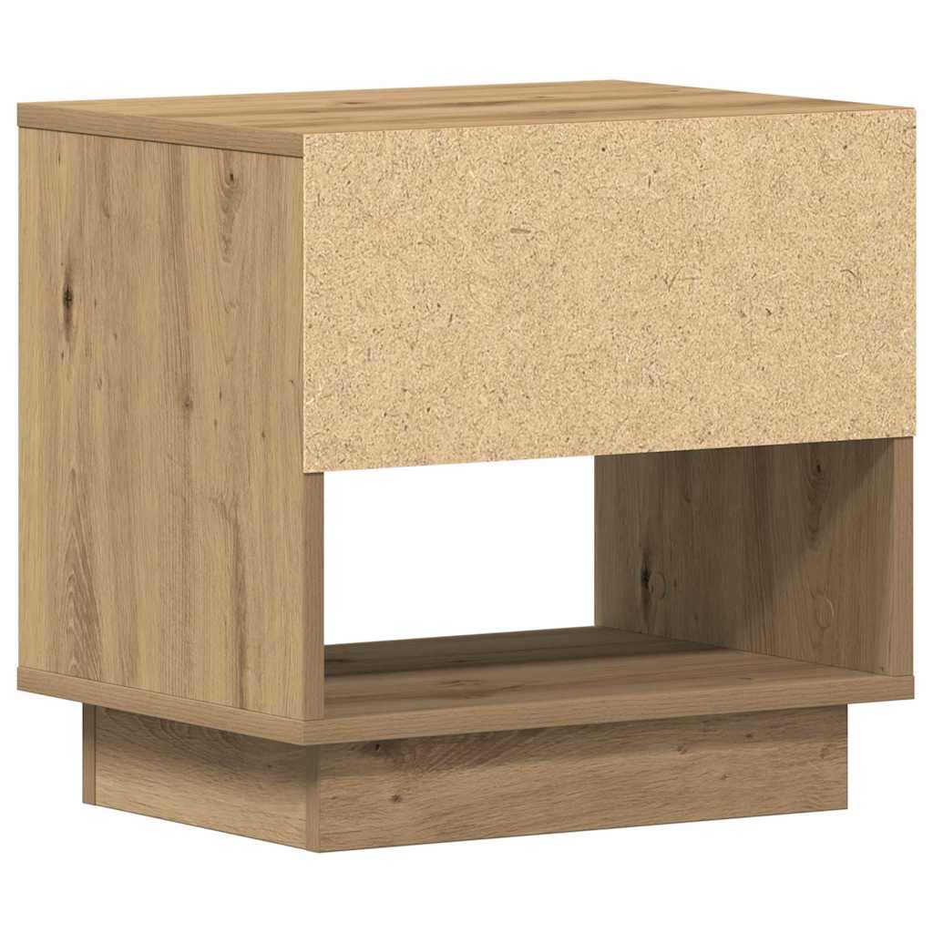 vidaXL Κομοδίνο Artisan Oak 45 x 34 x 44 εκ Επεξεργασμένο ξύλο