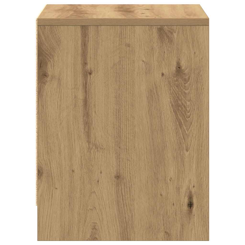 vidaXL Κομοδίνο Artisan Oak 45 x 34 x 44,5 εκ Επεξεργασμένο ξύλο