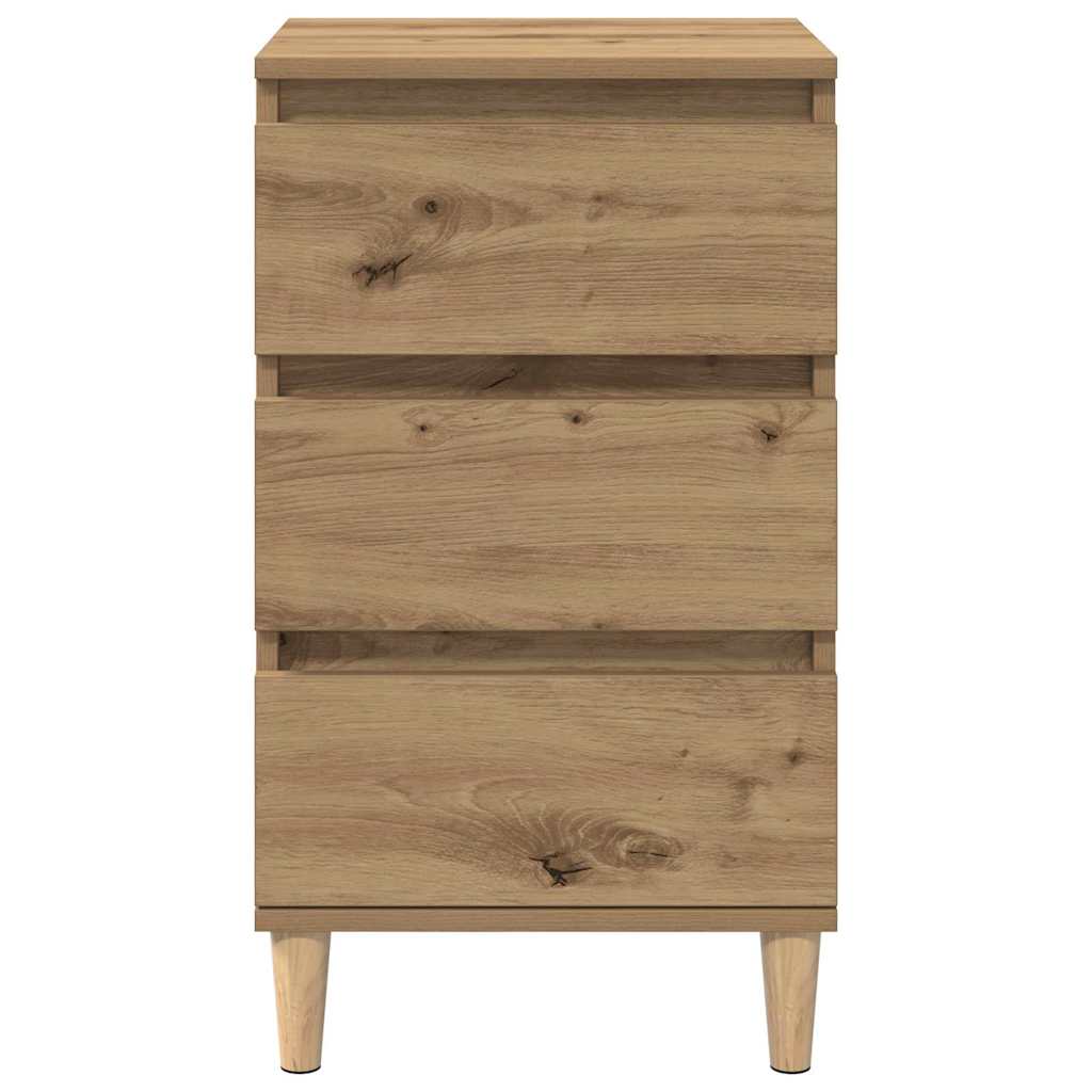 vidaXL Κομοδίνο Artisan Oak 40 x 35 x 70 εκ. Επεξεργασμένο ξύλο
