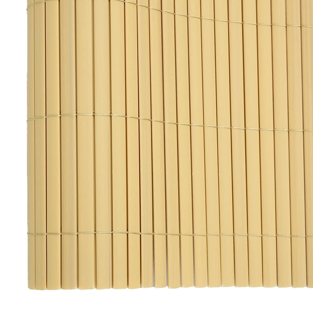 vidaXL Φράχτης Κήπου Διπλής Όψης Κίτρινος 1,8x3 μ. PVC