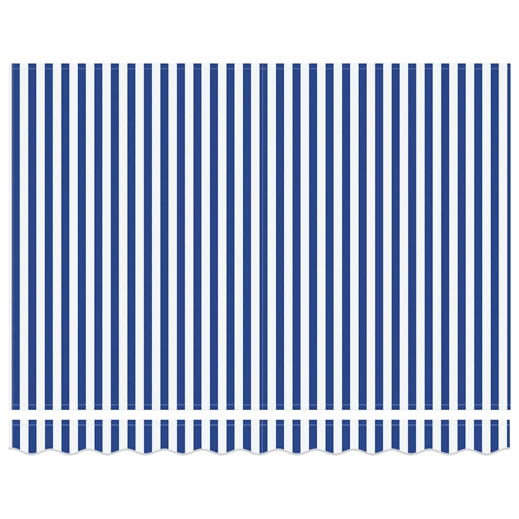vidaXL Σκηνίτσα Αναδιπλούμενη Μπλε και άσπρο 250 x 200 cm