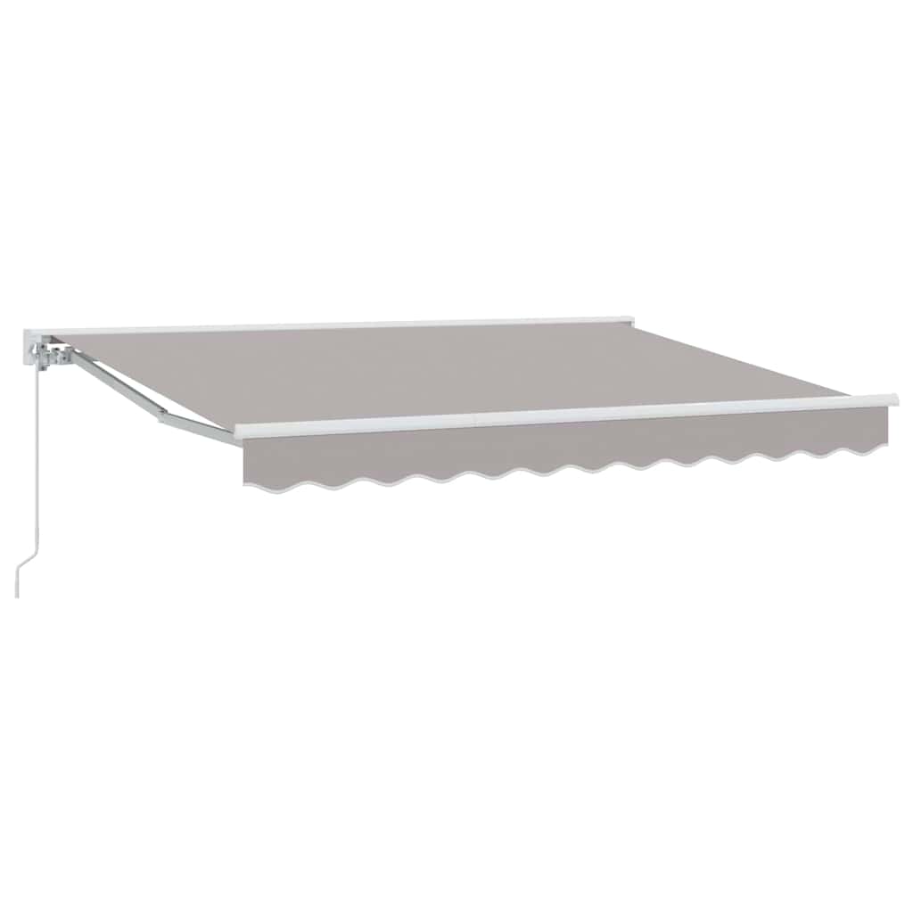 vidaXL Σκελετός Τέντας Ανοιχτό γκρι 250 x 200 cm