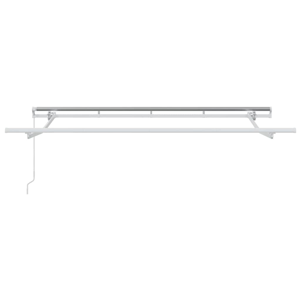 vidaXL Αναδιπλούμενη τέντα Κρεμ 300 x 200 cm ύφασμα