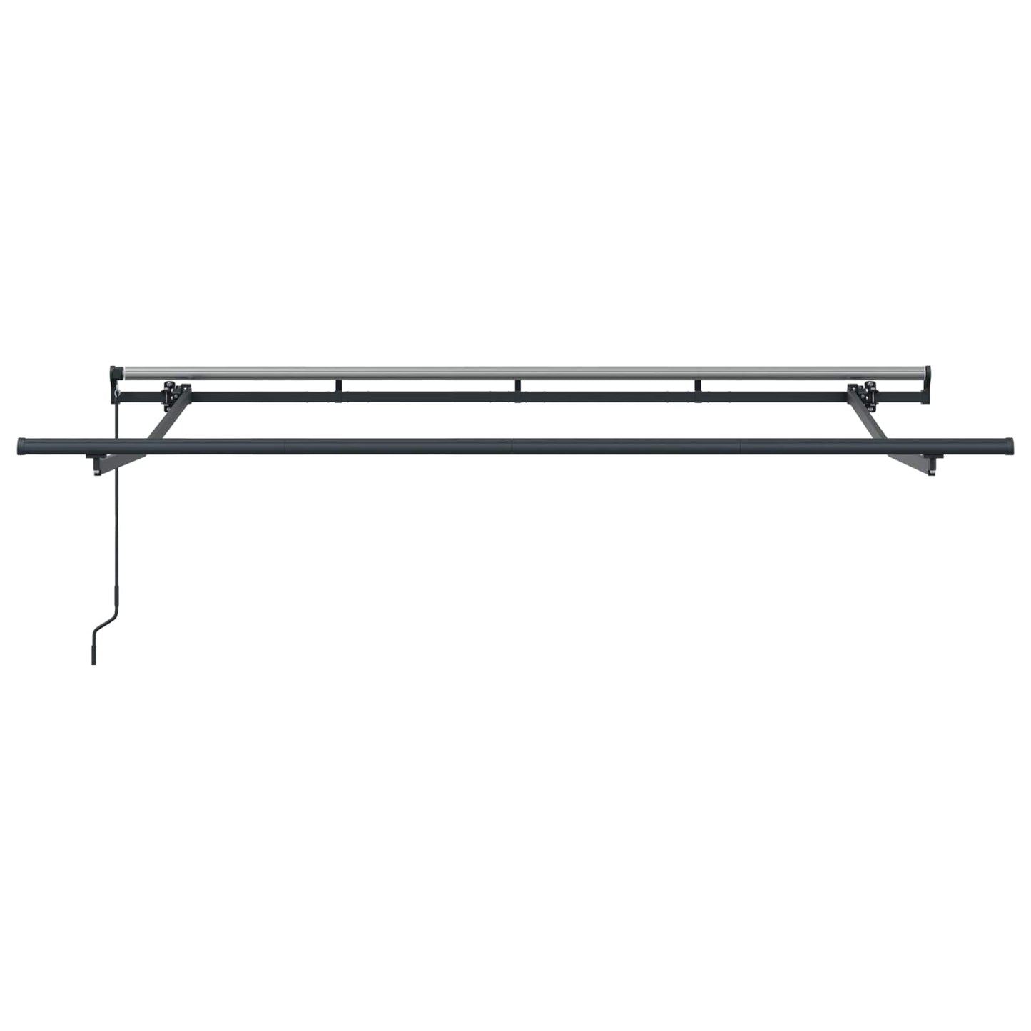 vidaXL Αναδιπλούμενη τέντα Κρεμ 300 x 200 cm ύφασμα