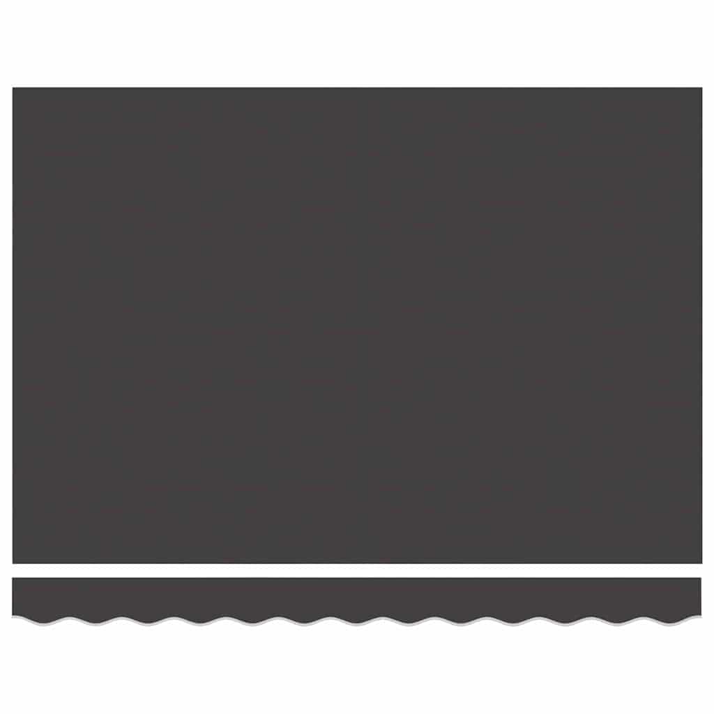 vidaXL Σκηνίτσα Αναδιπλούμενη Ριγέ Ανθρακί 300 x 200 cm ύφασμα