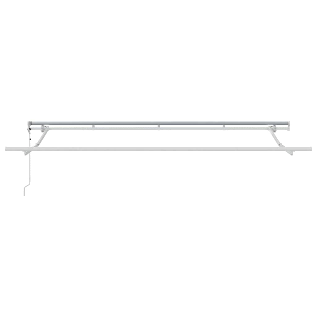 vidaXL Αναδιπλούμενη τέντα Κρεμ 350 x 200 cm ύφασμα