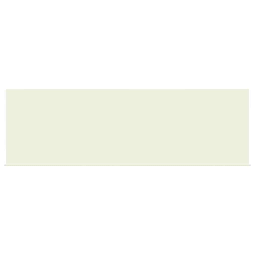 vidaXL Κατενάντα με Ρολό Κρεμ 350 x 200 x 120 εκ Ύφασμα και Μέταλλο