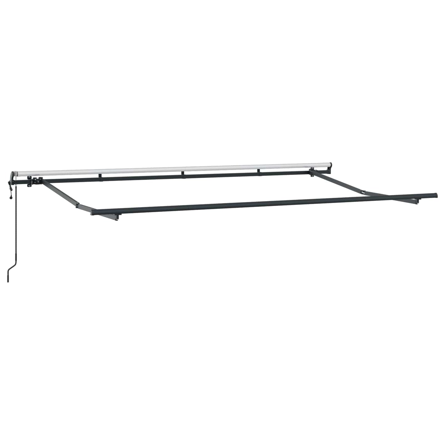 vidaXL Σκηνίτσα Αναδιπλούμενη Ανθρακί 350 x 200 cm ύφασμα
