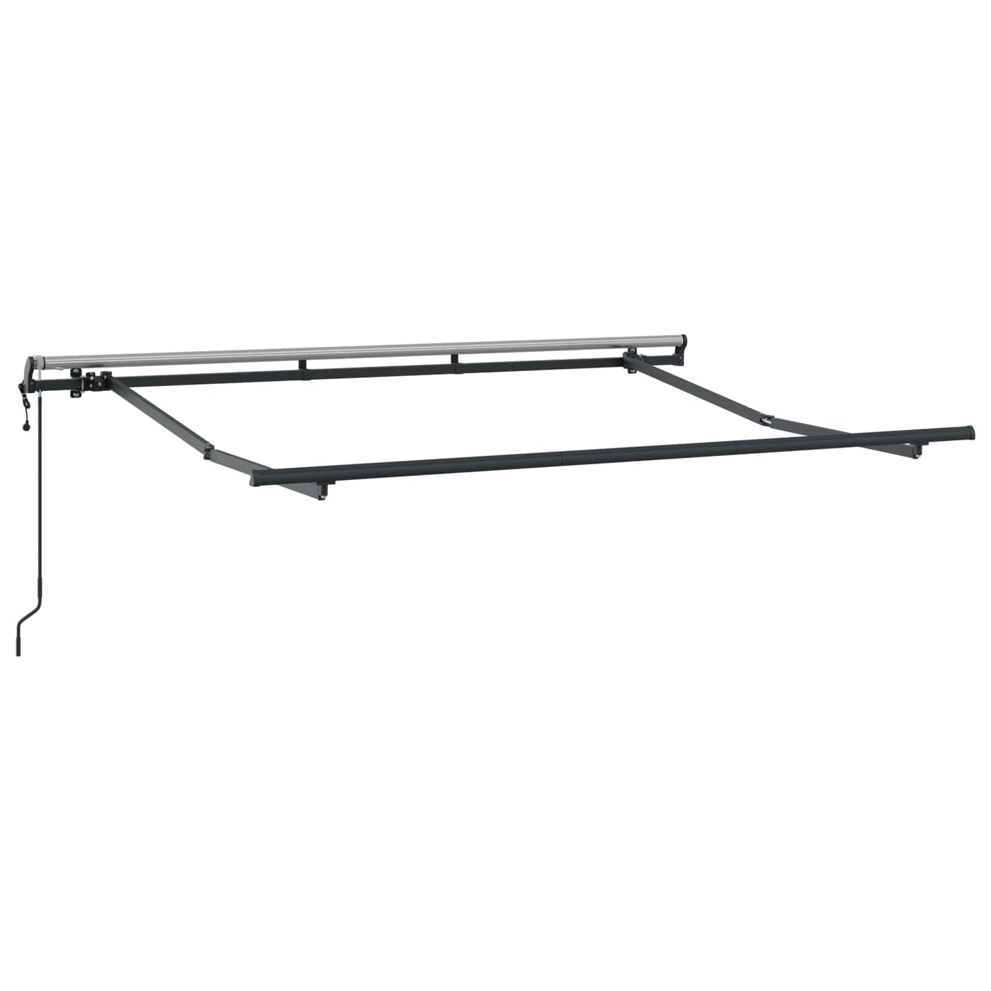 vidaXL Αναδιπλούμενη τέντα Μπεζ 350 x 200 cm ύφασμα