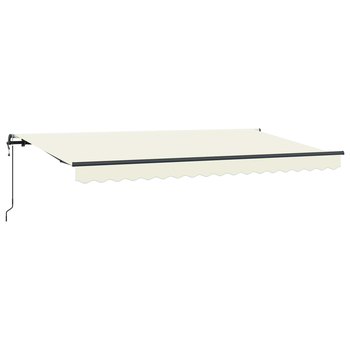 vidaXL Σκηνίτσα Αναδιπλούμενη Κρεμ 400 x 200 cm ύφασμα