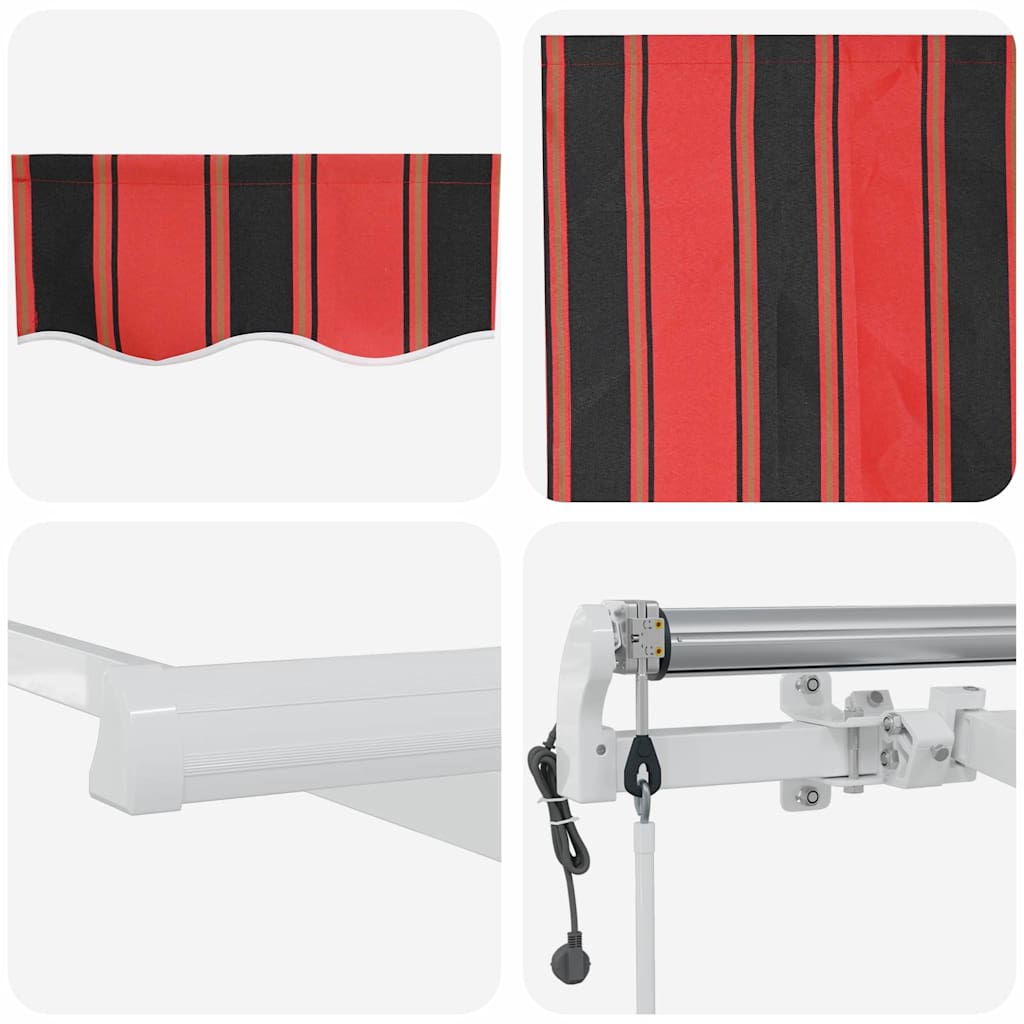 vidaXL Σκηνίτσα Αναδιπλούμενη Πορτοκαλί 400 x 200 cm ύφασμα