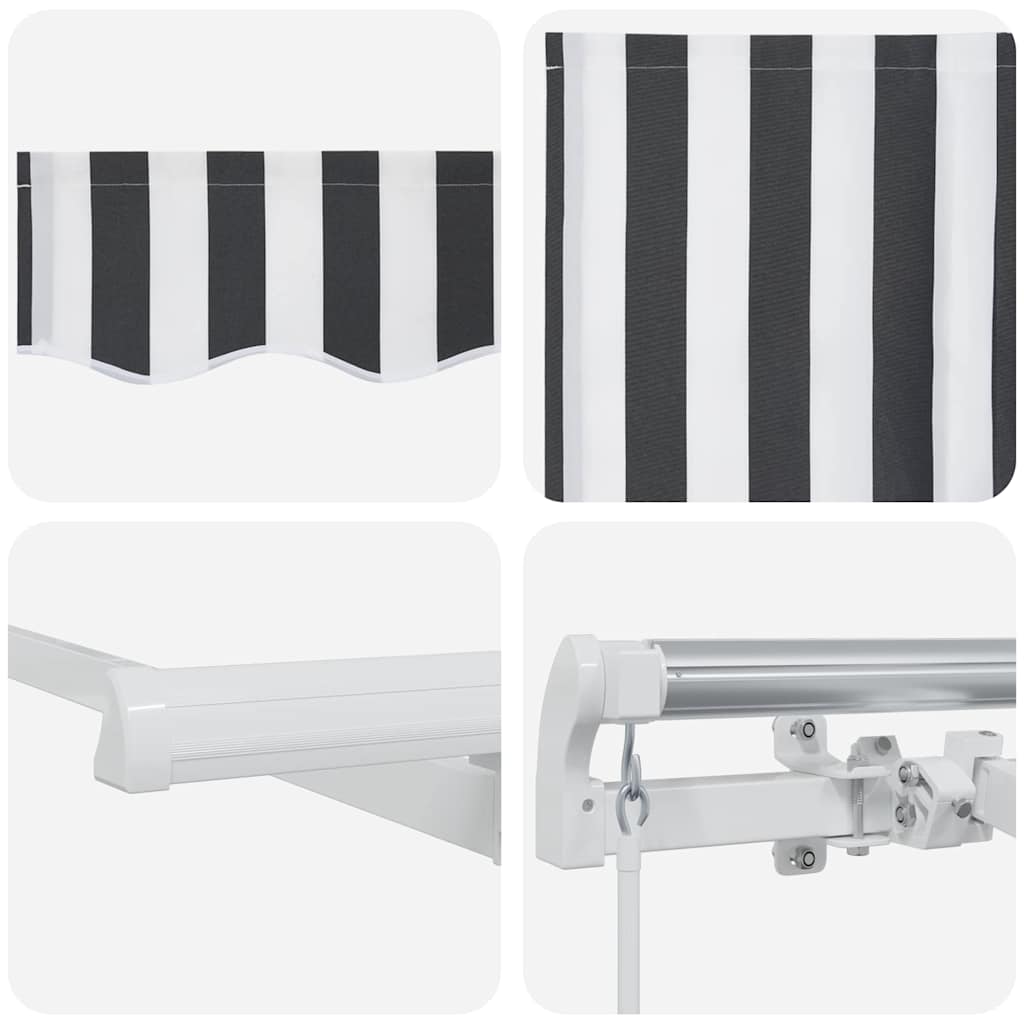 vidaXL Σκηνίτσα Αναδιπλούμενη Ανθρακί 400 x 200 cm ύφασμα