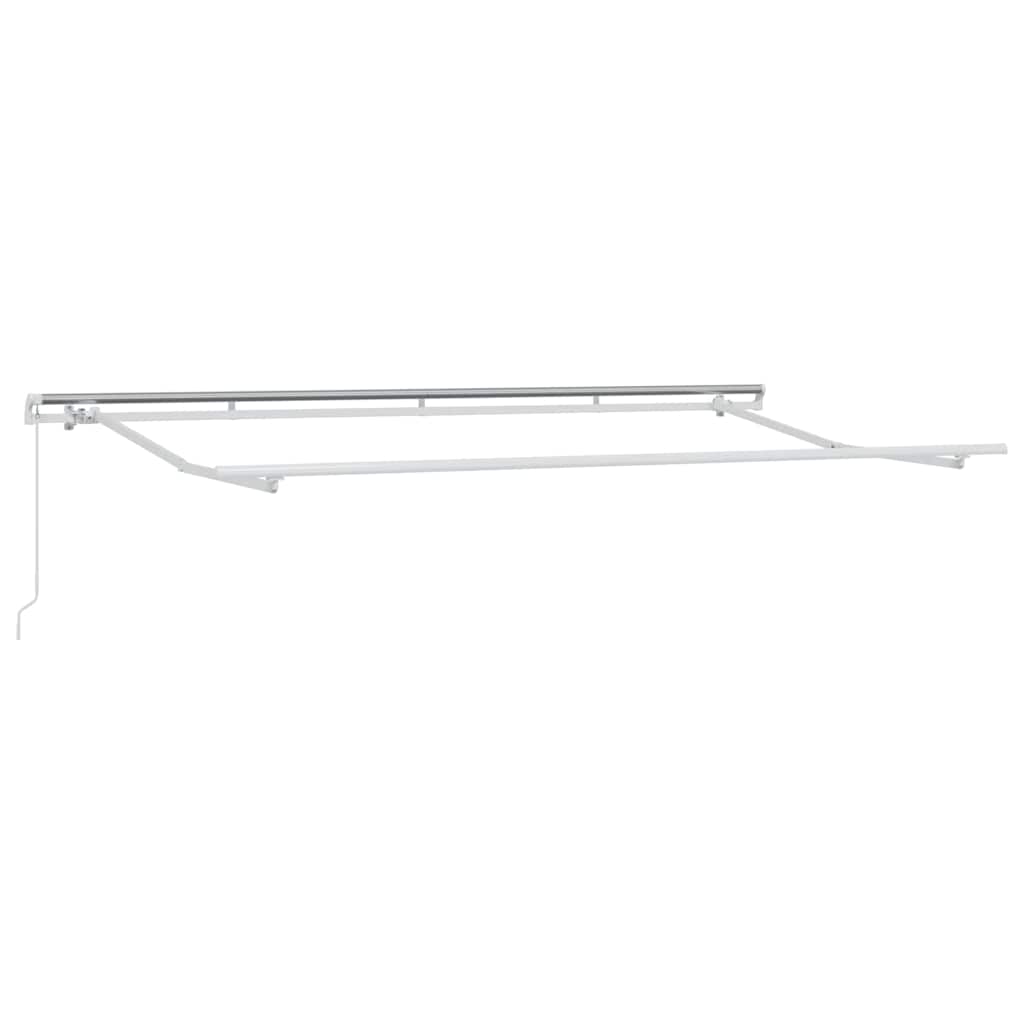 vidaXL Αναδιπλούμενη τέντα Μπεζ 400 x 200 cm ύφασμα