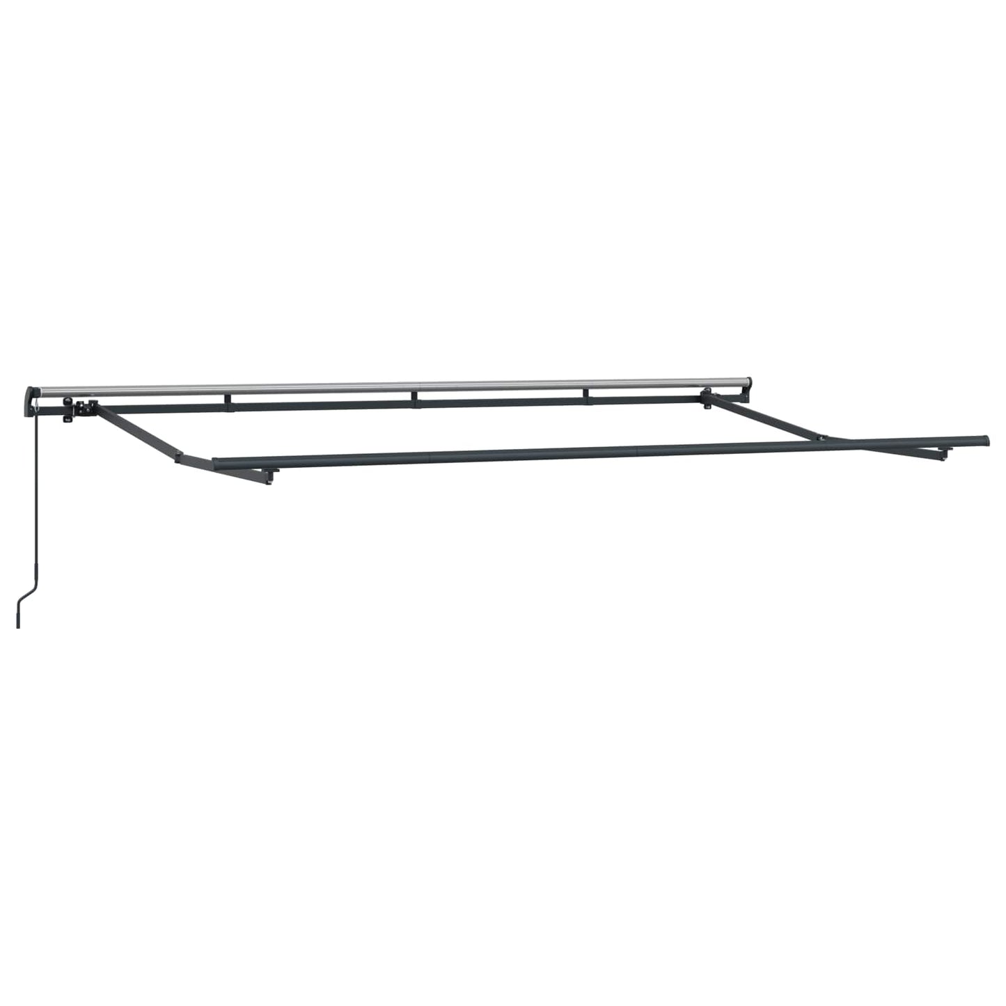 vidaXL Αναδιπλούμενη τέντα Μπεζ 400 x 200 cm ύφασμα