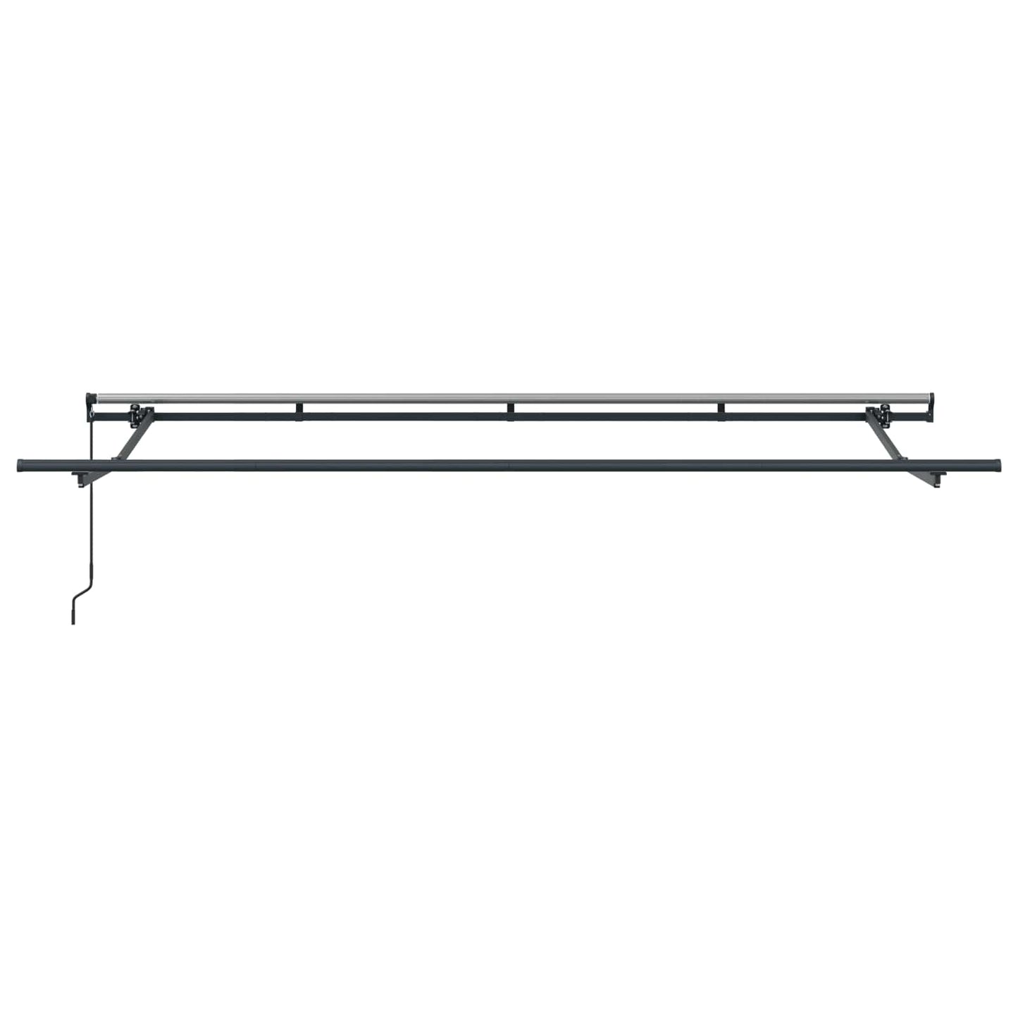 vidaXL Αναδιπλούμενη τέντα Μπεζ 400 x 200 cm ύφασμα