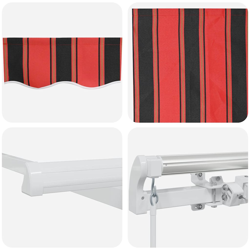 vidaXL Σκηνίτσα Αναδιπλούμενη Πορτοκαλί και Καφέ 300 x 250 εκ