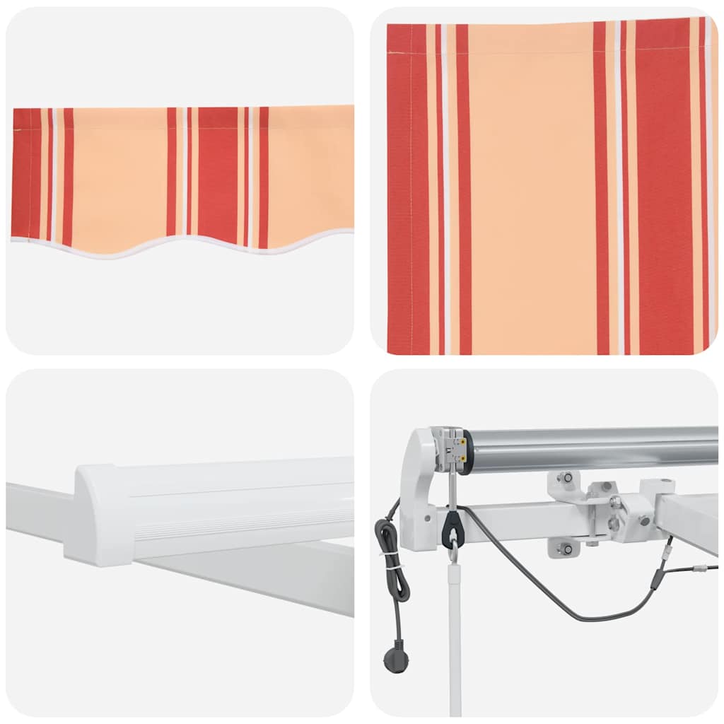 vidaXL Σκηνίτσα Αναδιπλούμενη Κίτρινο και Πορτοκαλί 300 x 250 εκ