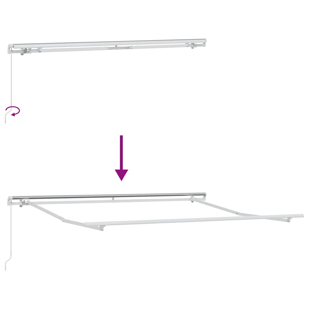 vidaXL Αντιανεμικό Πολύχρωμο 300 x 250 x 165 εκ. Πολυεστέρας