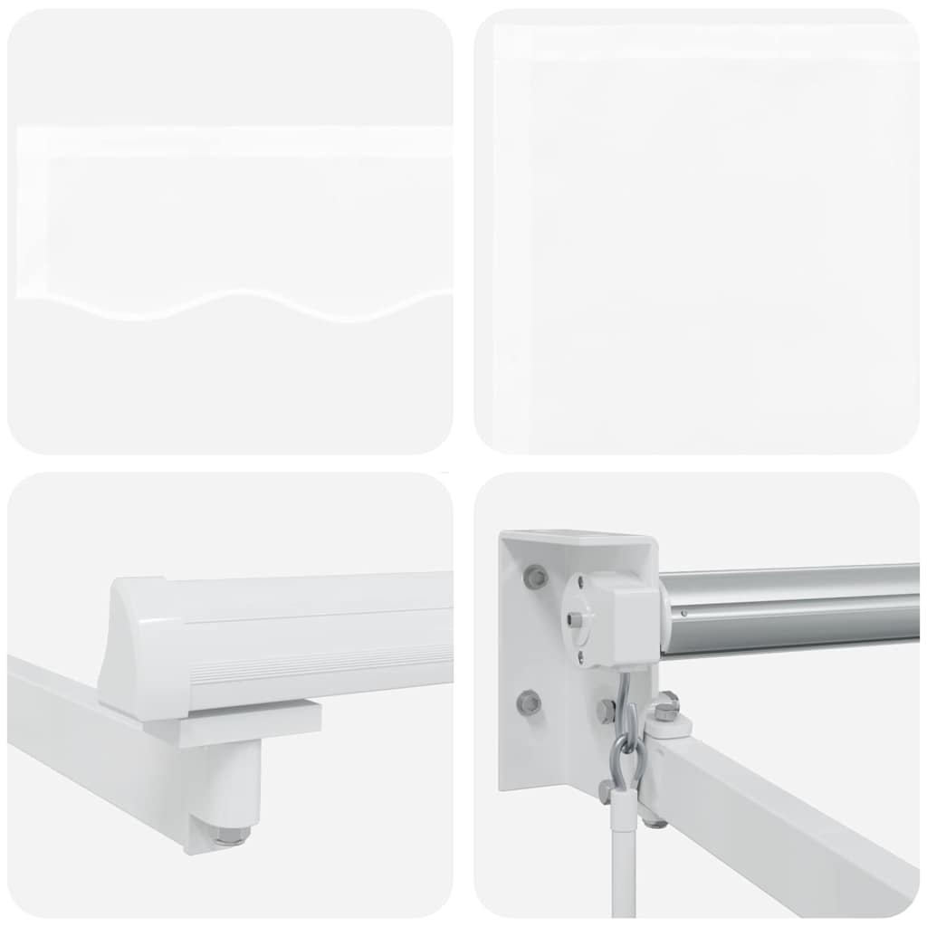 vidaXL Αναδιπλούμενη τέντα Λευκό 300 x 250 x 165 εκ.
