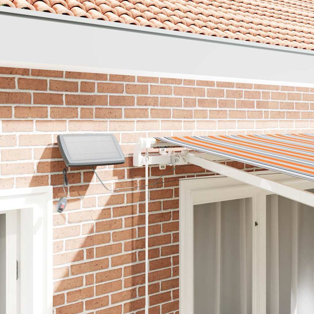 vidaXL Σκηνίτσα Αναδιπλούμενη Πολύχρωμο 350 x 250 εκ Ύφασμα και Ατσάλι