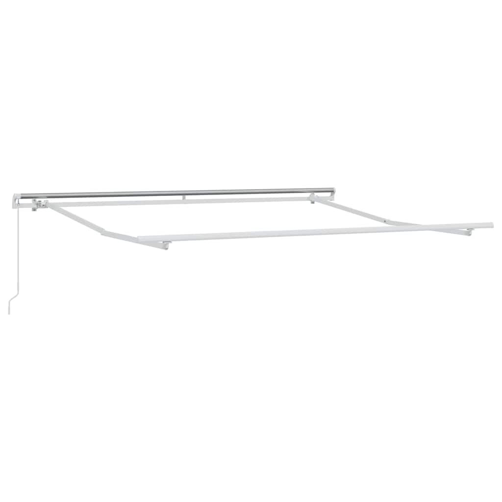 vidaXL Αναδιπλούμενη τέντα Μπεζ 350 x 250 εκ Πολυεστέρας και Αλουμίνιο
