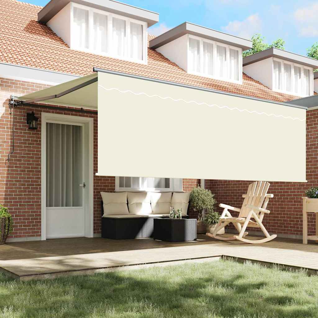 vidaXL Σκηνίτσα Αναδιπλούμενη Κρεμ 400 x 300 εκ ύφασμα