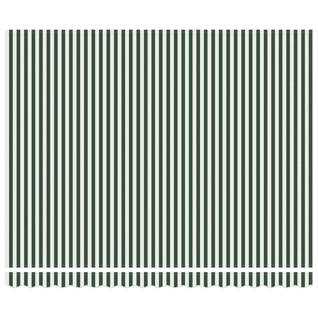 vidaXL Σκελετός Τέντας Πράσινο και Λευκό 400 x 300 εκ