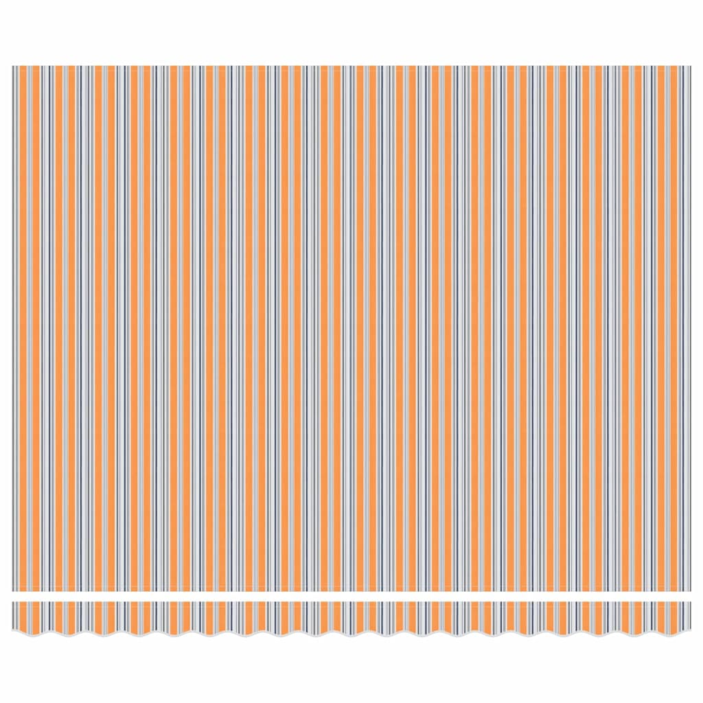 vidaXL Αναδιπλούμενη τέντα Πολύχρωμο 400 x 350 εκ Πολυεστέρας