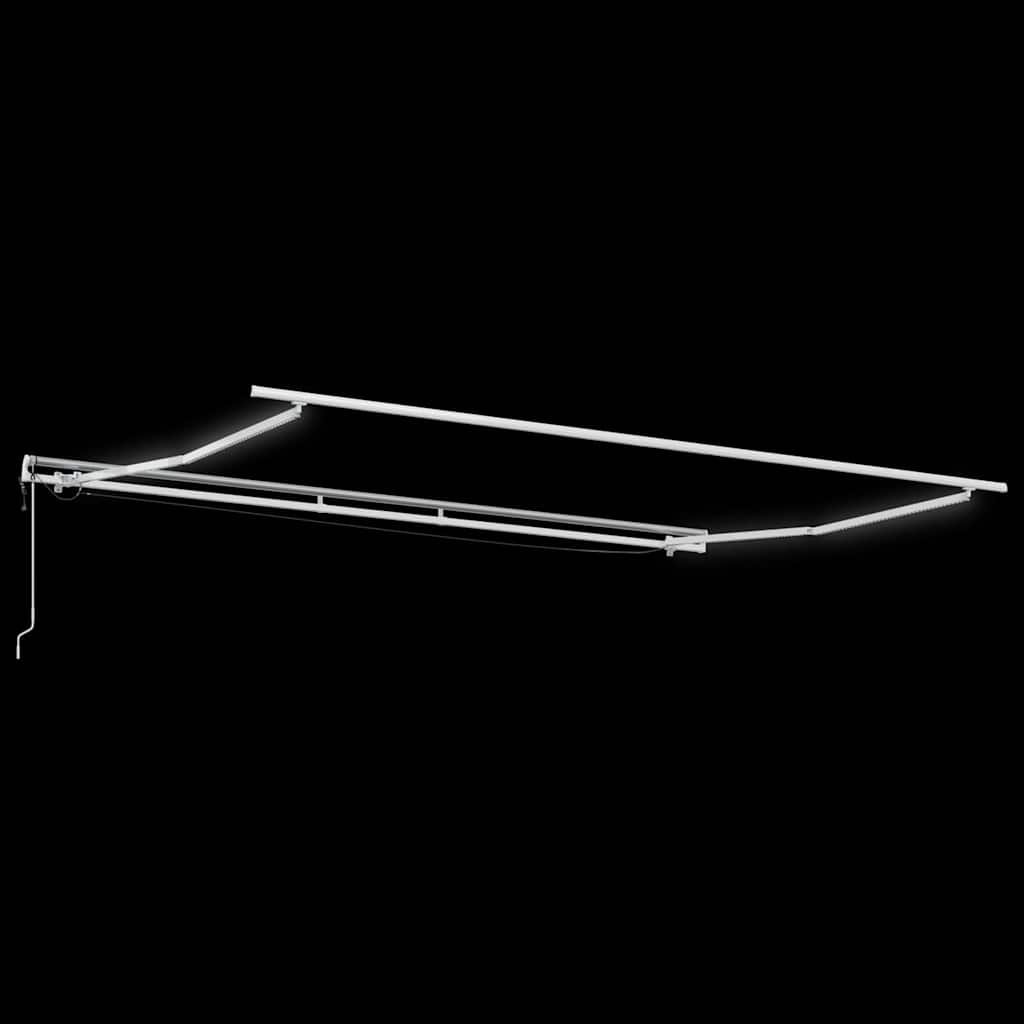 vidaXL Αναδιπλούμενη τέντα Πολύχρωμο 400 x 350 εκ Πολυεστέρας