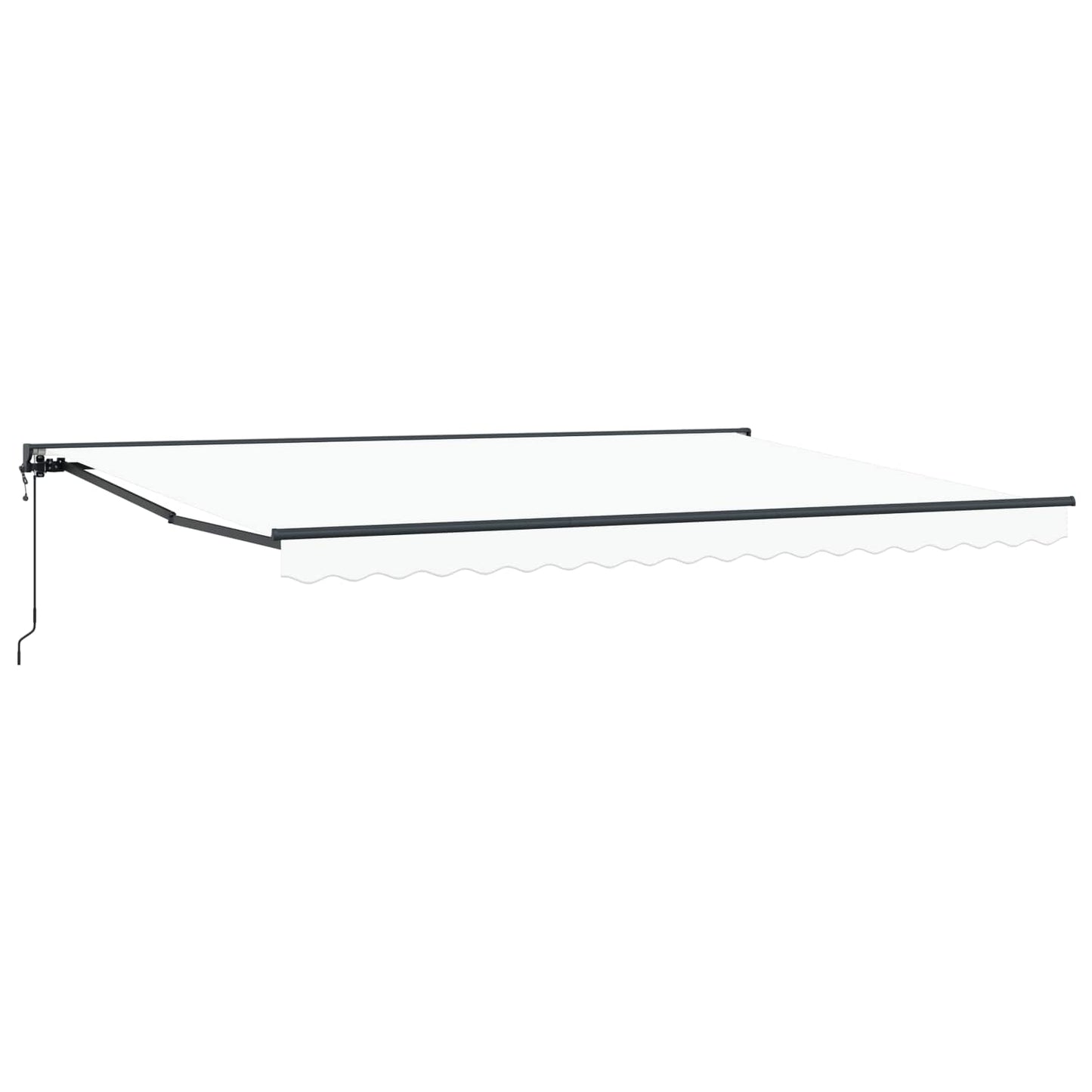 vidaXL Σκηνίτσα Αναδιπλούμενη Λευκό 450 x 300 εκ Αλουμίνιο και Ύφασμα