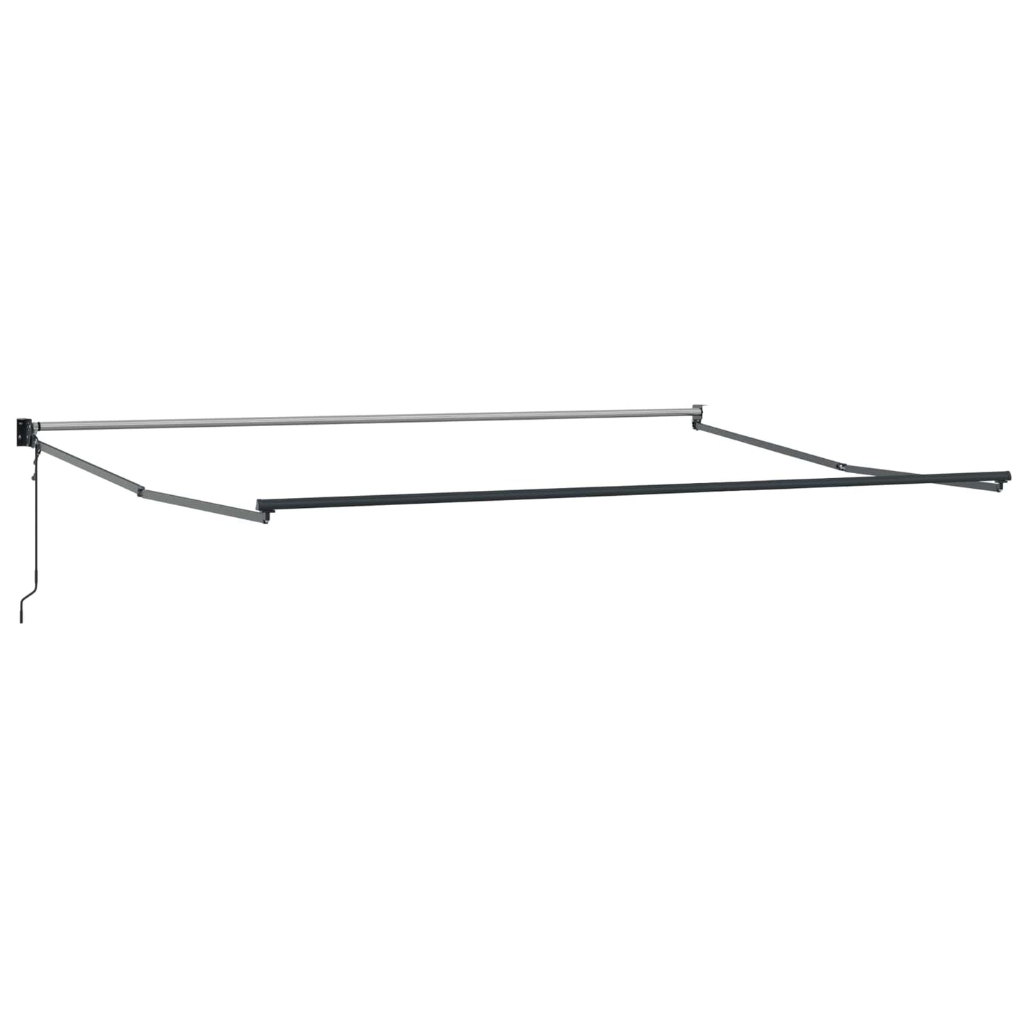 vidaXL Αντιανεμικό Μπεζ 500 x 300 x 165 εκ. Πολυέστερ και Μέταλλο