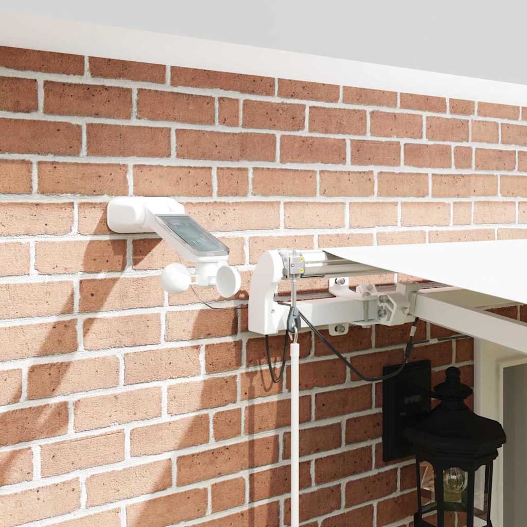 vidaXL Σκηνίτσα Αναδιπλούμενη Λευκό 500 x 350 εκ Πολυέστερ και Μέταλλο