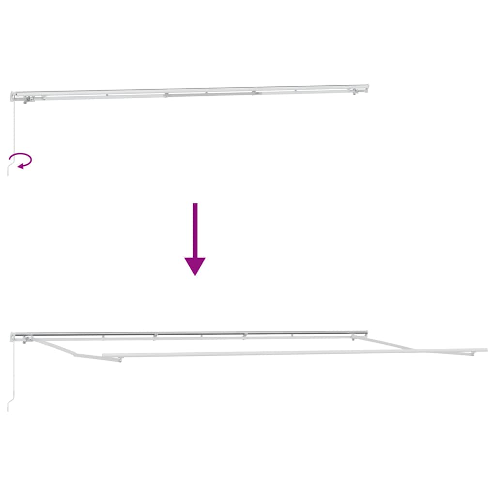 vidaXL Σκηνίτσα Αναδιπλούμενη Κίτρινο και Πορτοκαλί 600 x 300 εκ