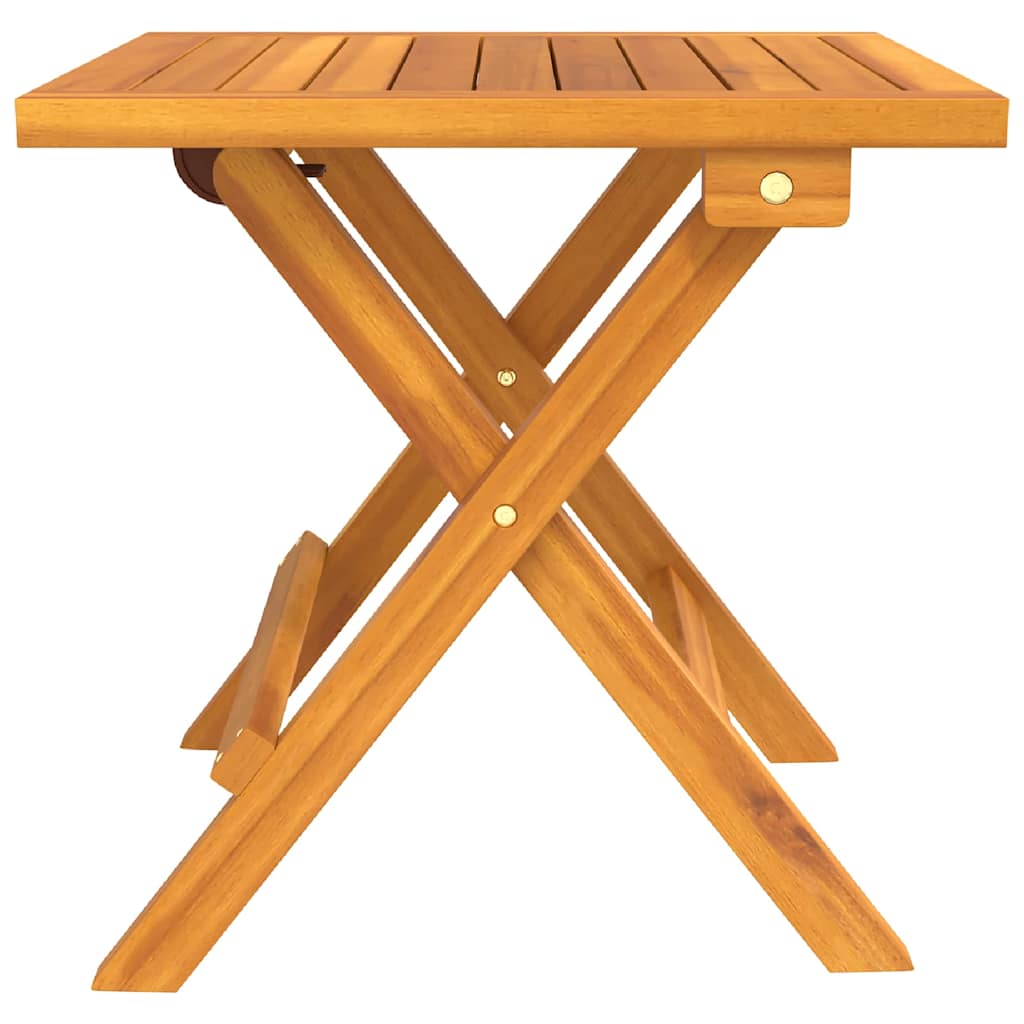 vidaXL Ξαπλώστρα 3 pcs Καφέ 40 x 40 x 40εκ Μασίφ ξύλο ακακίας