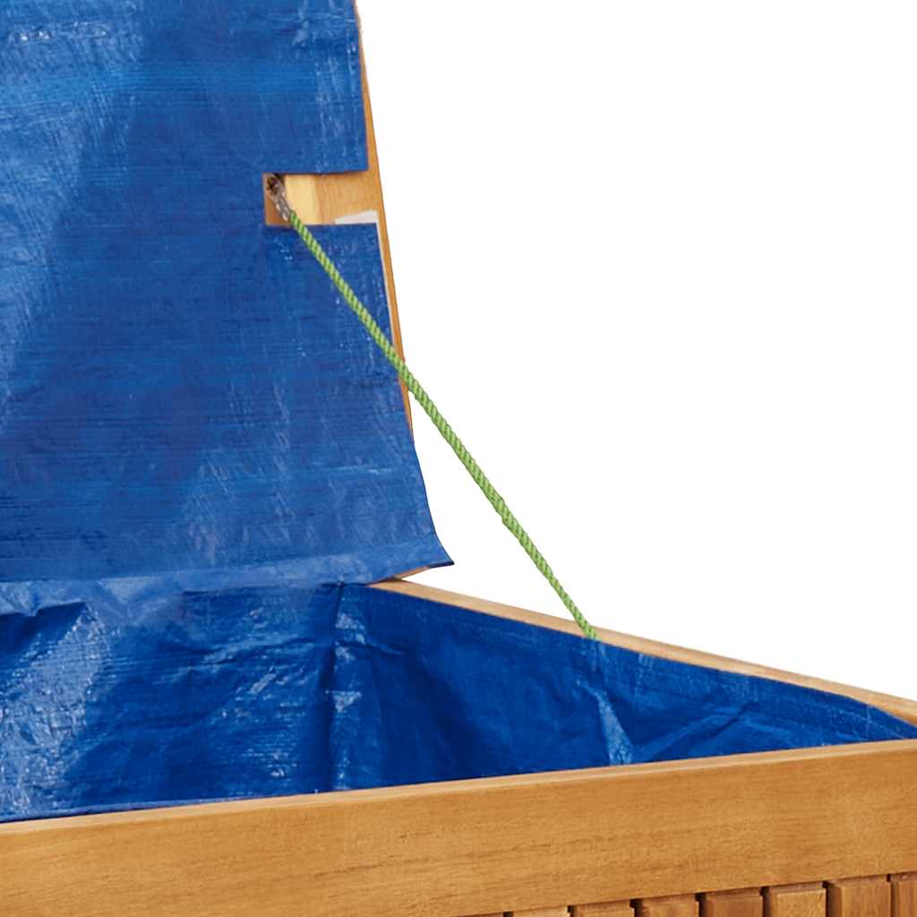 vidaXL Κουτί Μαξιλαριών Εξ. Χώρου 90x50x60,5 εκ. Μασίφ Ξύλο Ακακίας