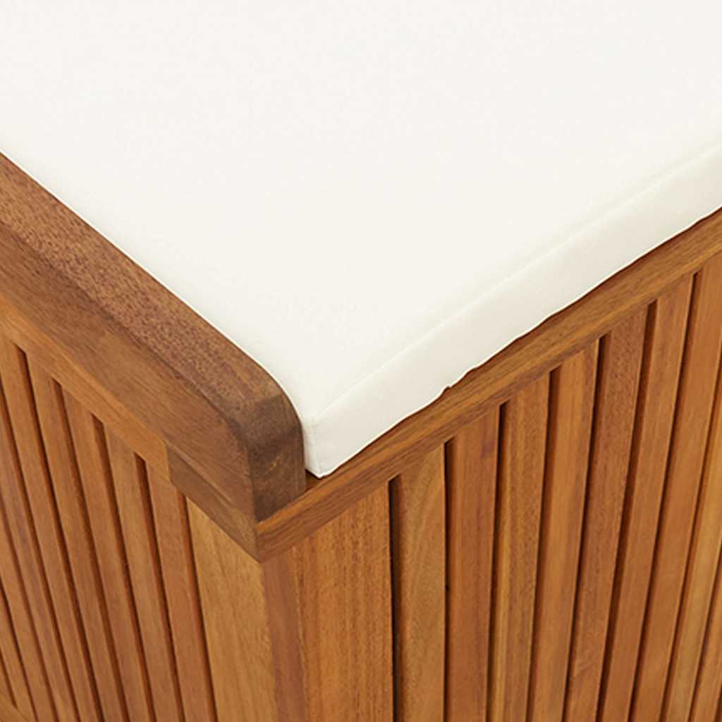 vidaXL Κουτί Μαξιλαριών Εξ. Χώρου 150x50x60,5 εκ. Μασίφ Ξύλο Ελάτης