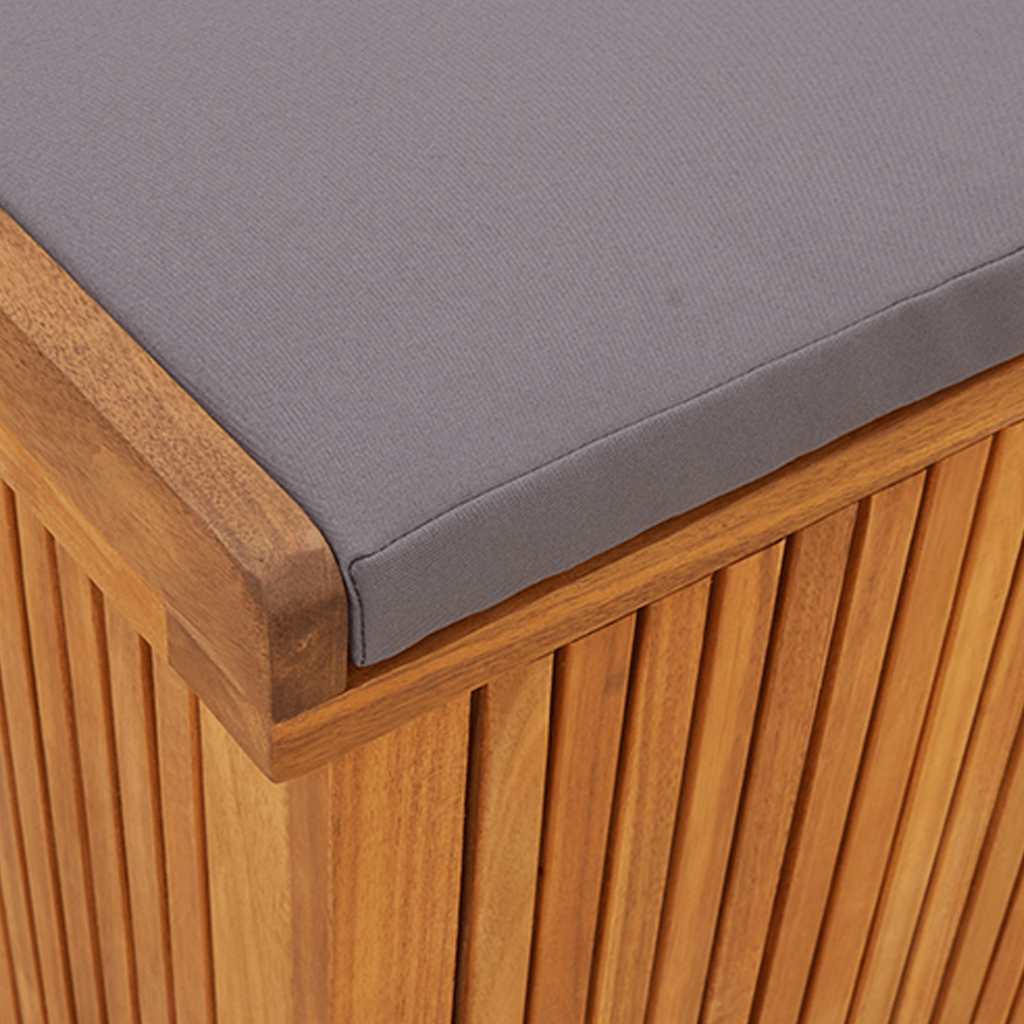 vidaXL Κουτί Μαξιλαριών Εξ. Χώρου 150x50x60,5 εκ. Μασίφ Ξύλο Ελάτης