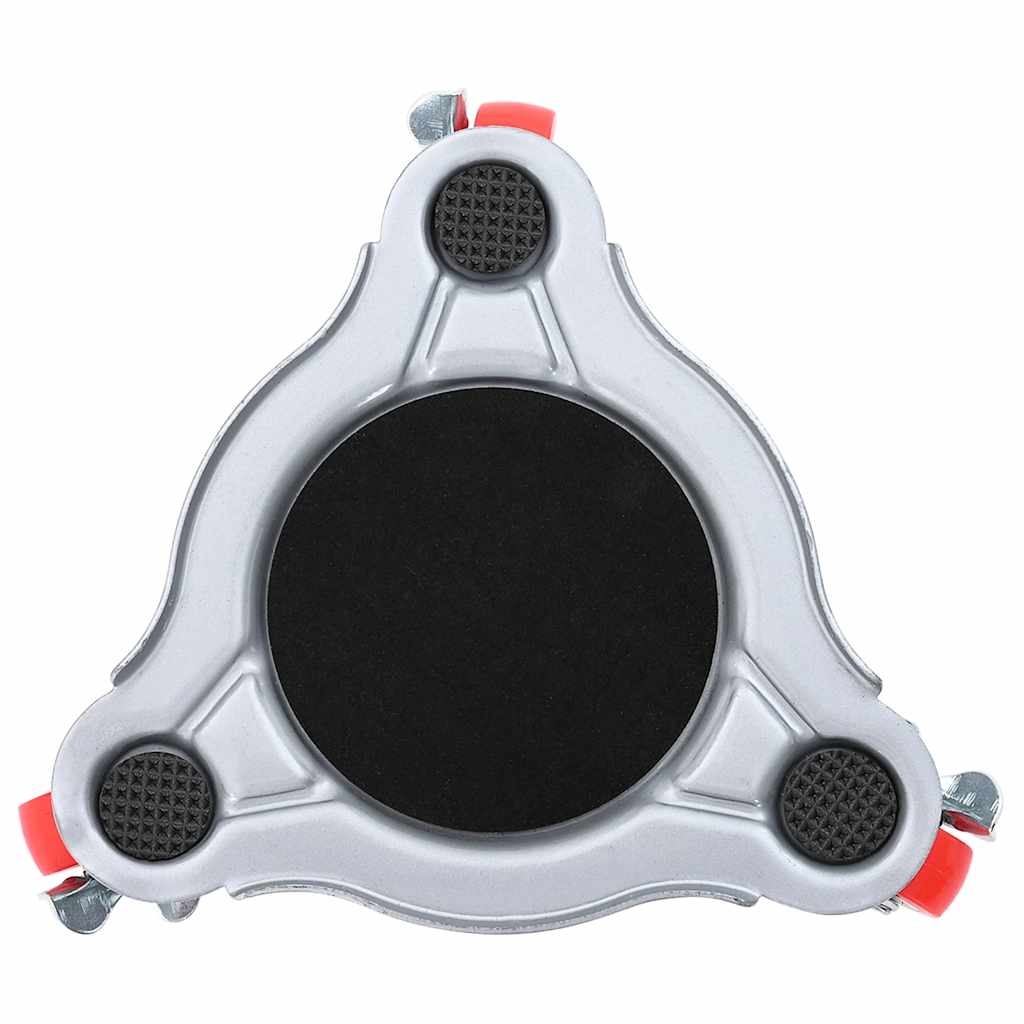 vidaXL Ρόλοι Επίπλων 4 τεμ. με Ανυψωτικό 14,5x13,5x4 εκ. Ατσάλι 400 κιλά