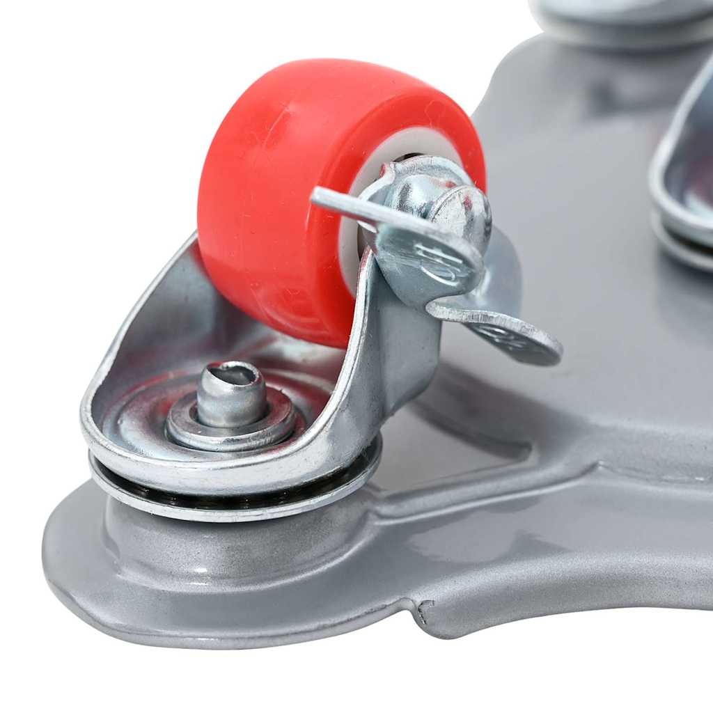 vidaXL Ρόλοι Επίπλων 4 τεμ. με Ανυψωτικό 14,5x13,5x4 εκ. Ατσάλι 400 κιλά