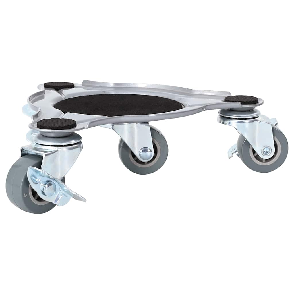 vidaXL Ρόλοι Επίπλων 4 τεμ. με Ανυψωτικό 19x17,5x6 εκ. Ατσάλι 1000 κιλά