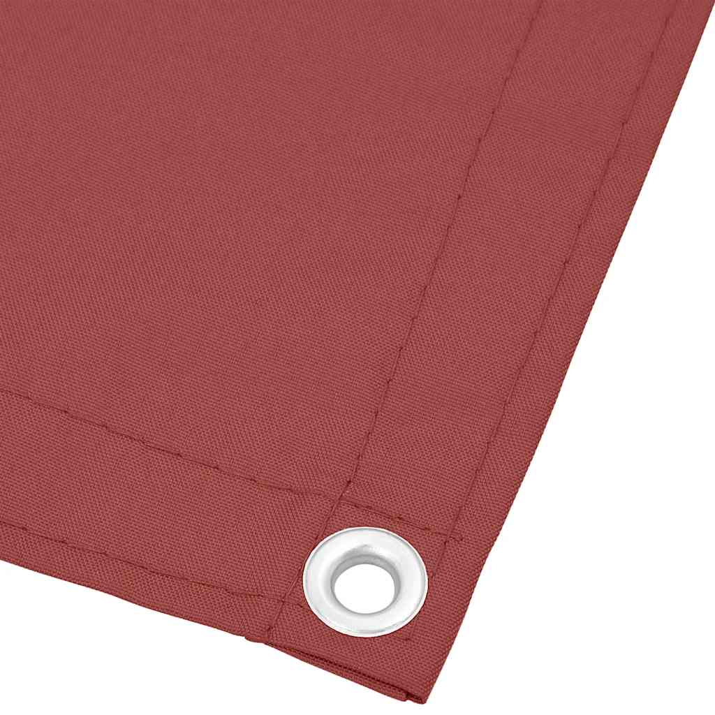 vidaXL Σήτα Μπαλκονιού Τερακότα 120x700 εκ. 100% Πολυεστέρας Oxford