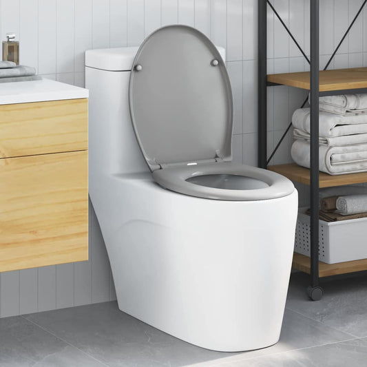 vidaXL Λεκάνη Γκρι 44,8 x 37,3 x 4,2 εκ Δυροπλάστ