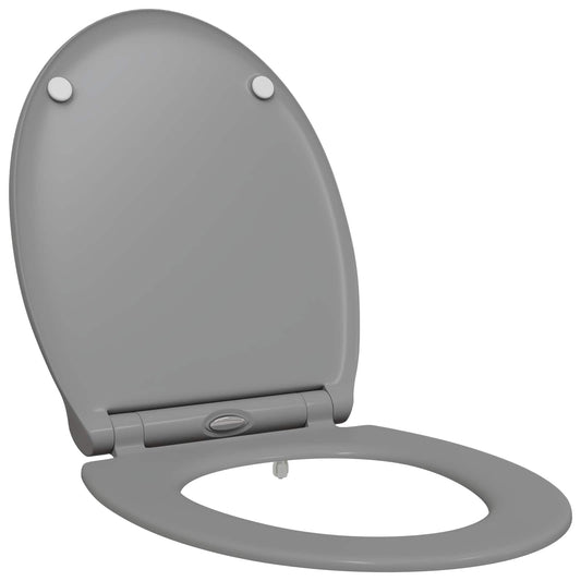 vidaXL Λεκάνη Γκρι 47 x 37,5 x 3,8 εκ Δυροπλάστ